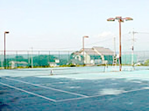 吉岡町八幡山公園テニスコート