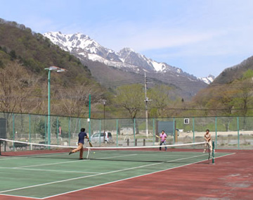湯檜曽公園テニスコート